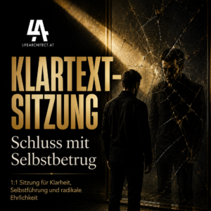 Klartext-Sitzung: Schluss mit Selbstbetrug